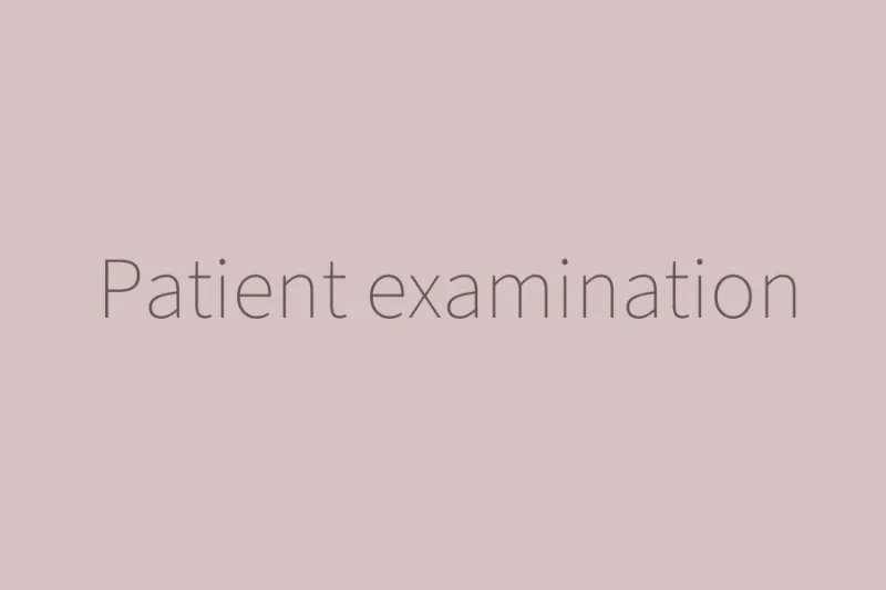 The examination